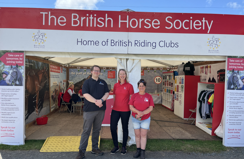 Joel James MS at Royal Welsh Show