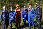 Joel James with the Rhondda Tunnel Society