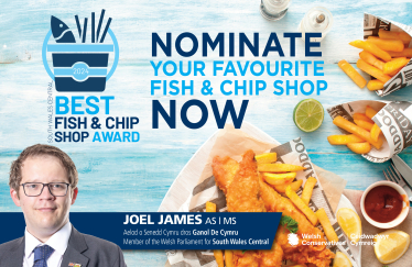 Joel James MS Best Fish and Chip Shop Graphic 